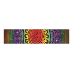 Rainbow Mandala Circle Velvet Scrunchie by Mariart