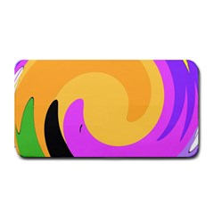 Spiral Digital Pop Rainbow Medium Bar Mats by Mariart