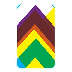 Triangle Chevron Rainbow Web Geeks Memory Card Reader by Mariart