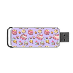 Sweet Pattern Portable Usb Flash (two Sides) by Valentinaart