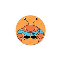 Crab Sea Ocean Animal Design Golf Ball Marker (4 Pack) by Nexatart