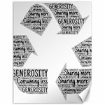 Recycling Generosity Consumption Canvas 12  x 16   11.86 x15.41  Canvas - 1