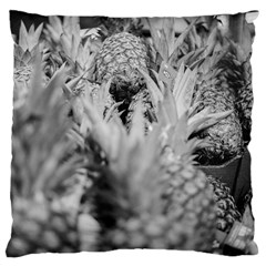 Pineapple Market Fruit Food Fresh Large Cushion Case (two Sides) by Nexatart