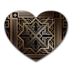 Art Nouveau Heart Mousepads by NouveauDesign