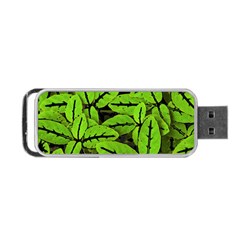 Nature Print Pattern Portable Usb Flash (two Sides) by dflcprints