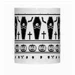 Halloween pattern White Mugs Center