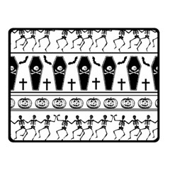 Halloween Pattern Fleece Blanket (small) by ValentinaDesign