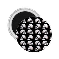 Halloween Skull Pattern 2 25  Magnets by ValentinaDesign