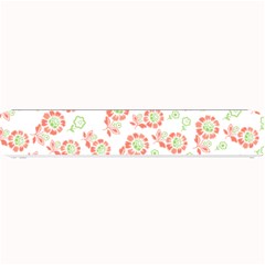 Flower Rose Red Green Sunflower Star Small Bar Mats by Mariart