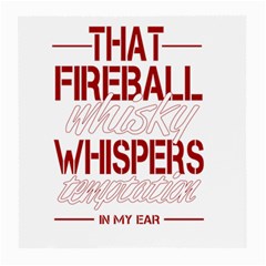 Fireball Whiskey Humor  Medium Glasses Cloth (2-side) by crcustomgifts