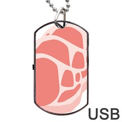 Meat Dog Tag Usb Flash (two Sides) by Mariart