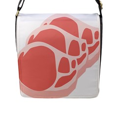 Meat Flap Messenger Bag (l)  by Mariart