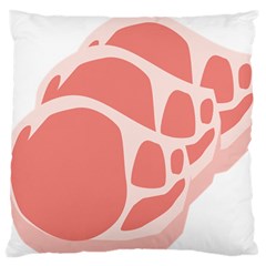 Meat Standard Flano Cushion Case (two Sides) by Mariart