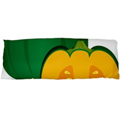 Pumpkin Peppers Green Yellow Body Pillow Case Dakimakura (two Sides) by Mariart