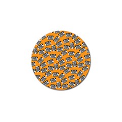 Pattern Halloween Wearing Costume Icreate Golf Ball Marker (10 Pack) by iCreate