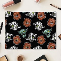 Pattern Halloween Werewolf Mummy Vampire Icreate Cosmetic Bag (xl) by iCreate