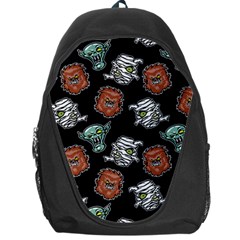 Pattern Halloween Werewolf Mummy Vampire Icreate Backpack Bag by iCreate