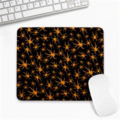 Halloween Spiders Large Mousepads by iCreate