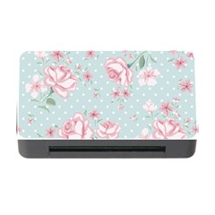 Shabby Chic,pink,roses,polka Dots Memory Card Reader With Cf by NouveauDesign