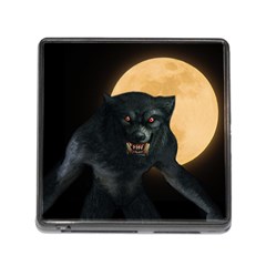 Werewolf Memory Card Reader (square) by Valentinaart