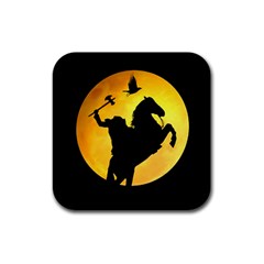 Headless Horseman Rubber Coaster (square)  by Valentinaart