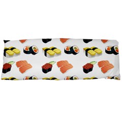 Sushi Pattern Body Pillow Case (dakimakura) by Valentinaart