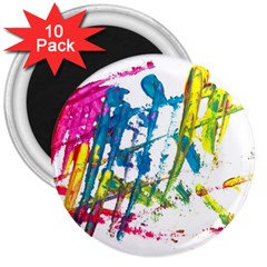 No 128 3  Magnets (10 Pack)  by AdisaArtDesign