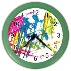 No 128 Color Wall Clocks by AdisaArtDesign