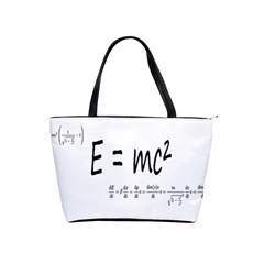 E=mc2 Formula Physics Relativity Shoulder Handbags by picsaspassion