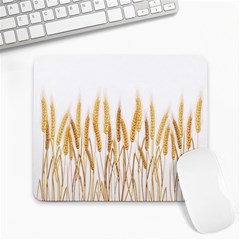 Wheat Plants Large Mousepads by Mariart