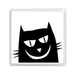 Cat Vector Clipart Figure Animals Memory Card Reader (Square)  Front