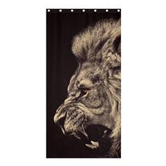 Angry Male Lion Shower Curtain 36  X 72  (stall)  by Celenk