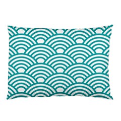 Art Deco Teal Pillow Case by NouveauDesign