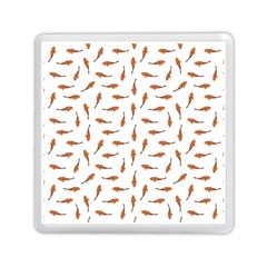 Koi Fishes Motif Pattern Memory Card Reader (square)  by dflcprintsclothing