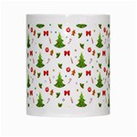 Christmas pattern White Mugs Center