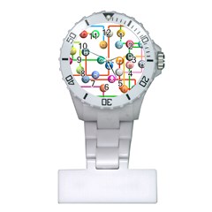 Icon Media Social Network Plastic Nurses Watch by Celenk