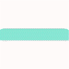 Tiffany Aqua Blue With White Lipstick Kisses Small Bar Mats by PodArtist