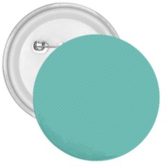 Tiffany Aqua Blue Puffy Quilted Pattern 3  Buttons by PodArtist