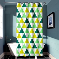 Pattern Shower Curtain 36  X 72  (stall)  by gasi