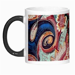 Indonesia Bali Batik Fabric Morph Mugs by Celenk