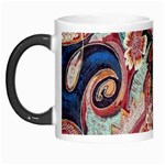 Indonesia Bali Batik Fabric Morph Mugs Left