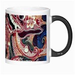 Indonesia Bali Batik Fabric Morph Mugs Right