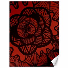 Background Abstract Red Black Canvas 36  X 48   by Celenk