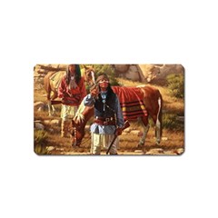 Apache Braves Magnet (name Card) by allthingseveryone