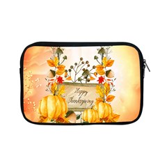 Happy Thanksgiving With Pumpkin Apple Ipad Mini Zipper Cases by FantasyWorld7