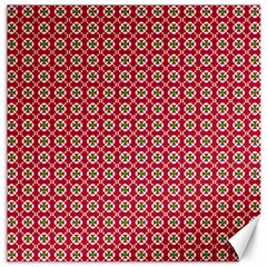 Christmas Wrapping Paper Canvas 16  X 16   by Celenk