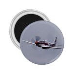 P-51 Mustang flying 2.25  Magnets Front