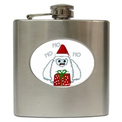 Yeti Xmas Hip Flask (6 Oz) by Valentinaart