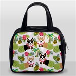 Hula Corgis Fabric Classic Handbags (2 Sides) Front