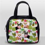 Hula Corgis Fabric Classic Handbags (2 Sides) Back